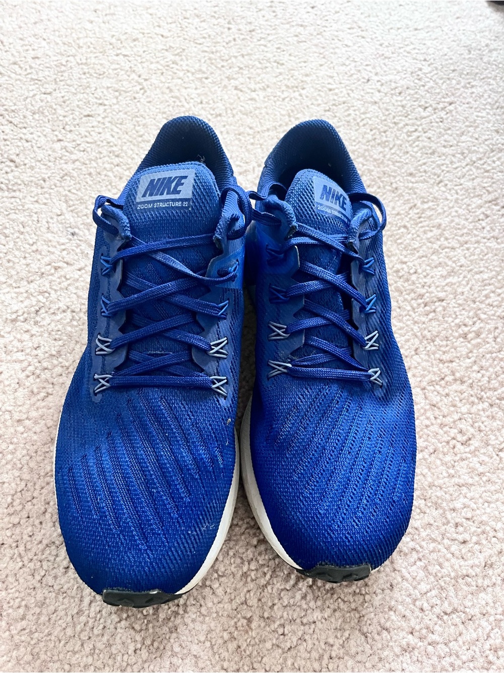 Nike Men’s Zoom Structure Running Shoes - Blue